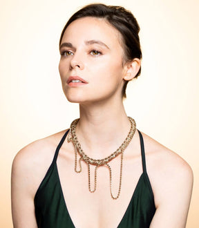 COLLIER VAGUES RAINBOW