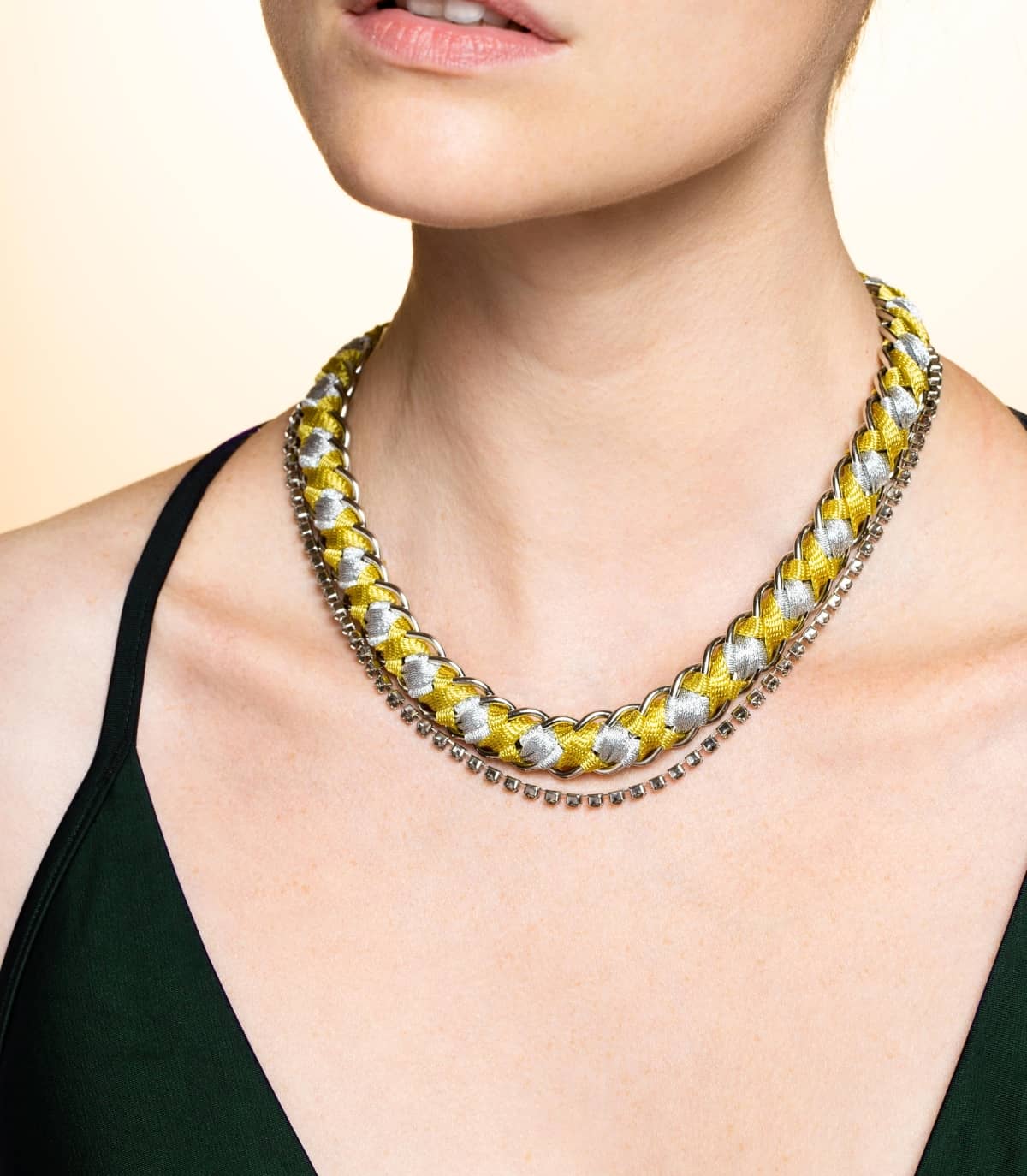 COLLIER TRESSE RAINBOW - Collier - Delphine-Charlotte Parmentier