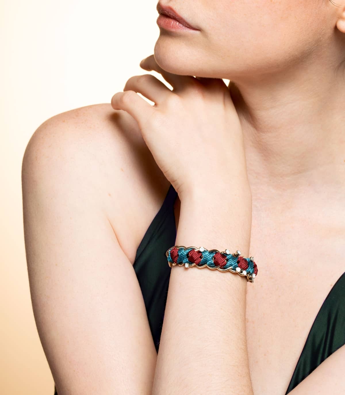 RAINBOW BRAIDED BRACELET