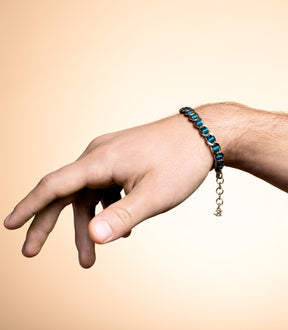 RAINBOW RIBBON BRACELET FOR MEN