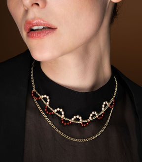 SHEEANA LACE NECKLACE