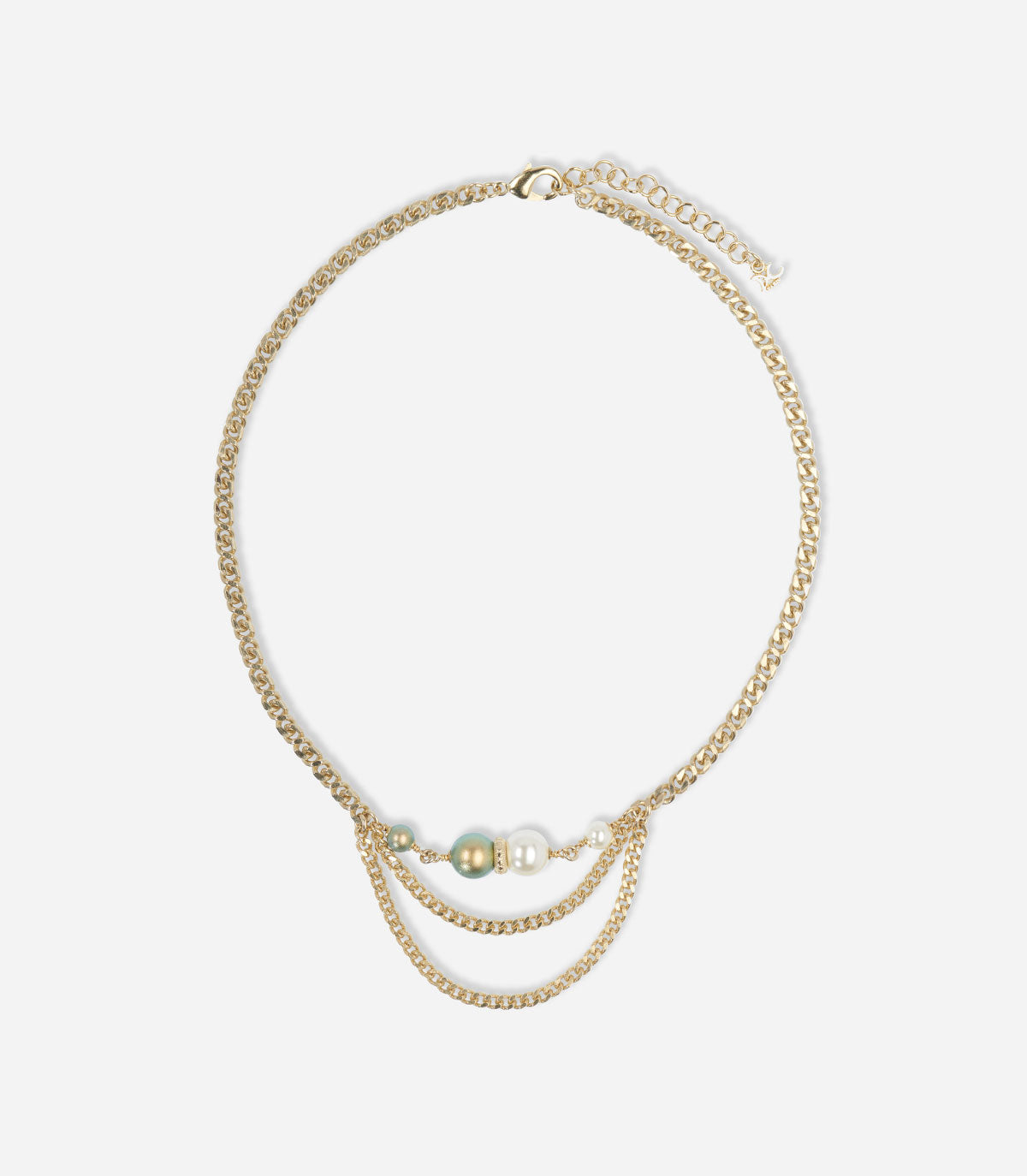 COLLIER PERLES & CHAÎNES SHEEANA