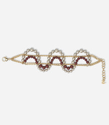 SHEEANA PEARLS LACE CUFF