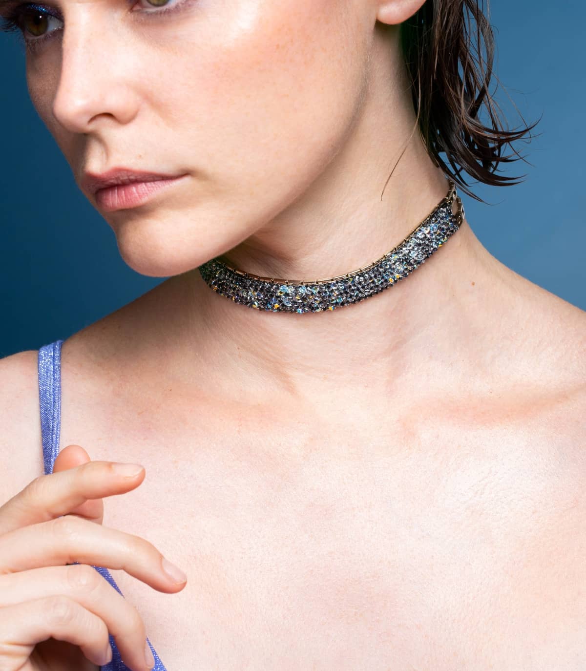 CHOKER RUBAN STARLIGHT
