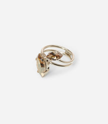 BAGUE DEUX STRASS TAMALANE