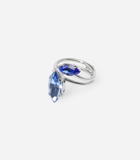 BAGUE DEUX STRASS TAMALANE